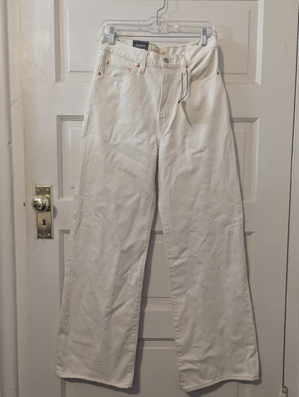 Women's Levis Ribcage Wide Leg Jeans Size 28 X 32L NWT